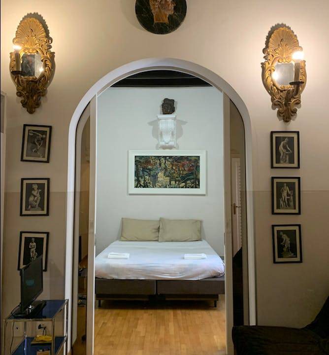 Rome City Centre Apartment | 40 m² Apartment ∙ 1 bedroom ∙ 2 guests