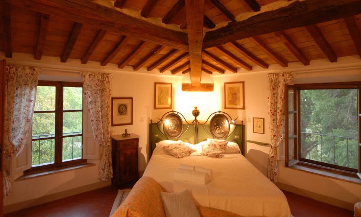 Roccastrada House | Air conditioned 2 bedrooms 2 bathrooms apartment with terrace, in antique farm,