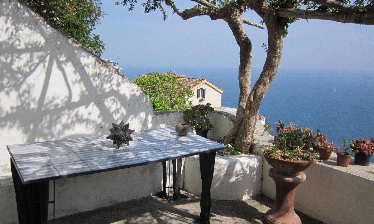Raito House | Amalfi Coast,Characteristic White House,fantastic Terrace With Seaview