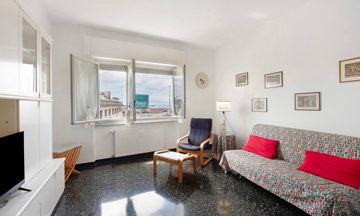 Pra' Apartment | Apartment 'Palmaro' with Balcony and Air Conditioning