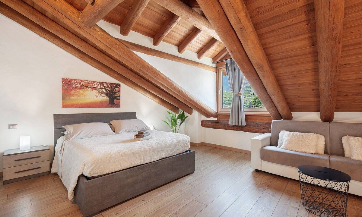 Aymavilles Apartment | Apartment 'The Mountain House' with Mountain View, Balcony and Wi-Fi