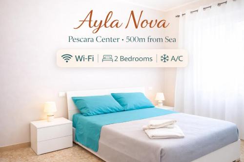 Pineta Apartment | Ayla Nova Pescara Center - 500m Mare - Wi-fi e AC