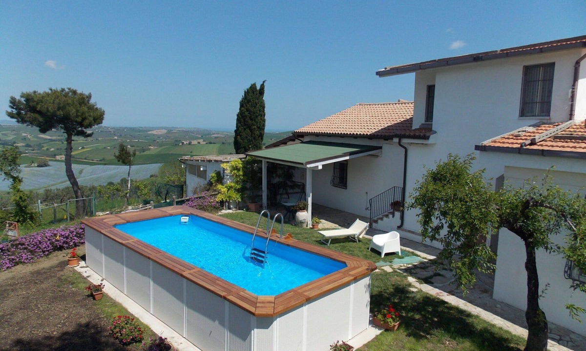 Montenero di Bisaccia House | Beautiful private villa for 9 guests with private pool, WIFI, TV, terrace and pets allowed