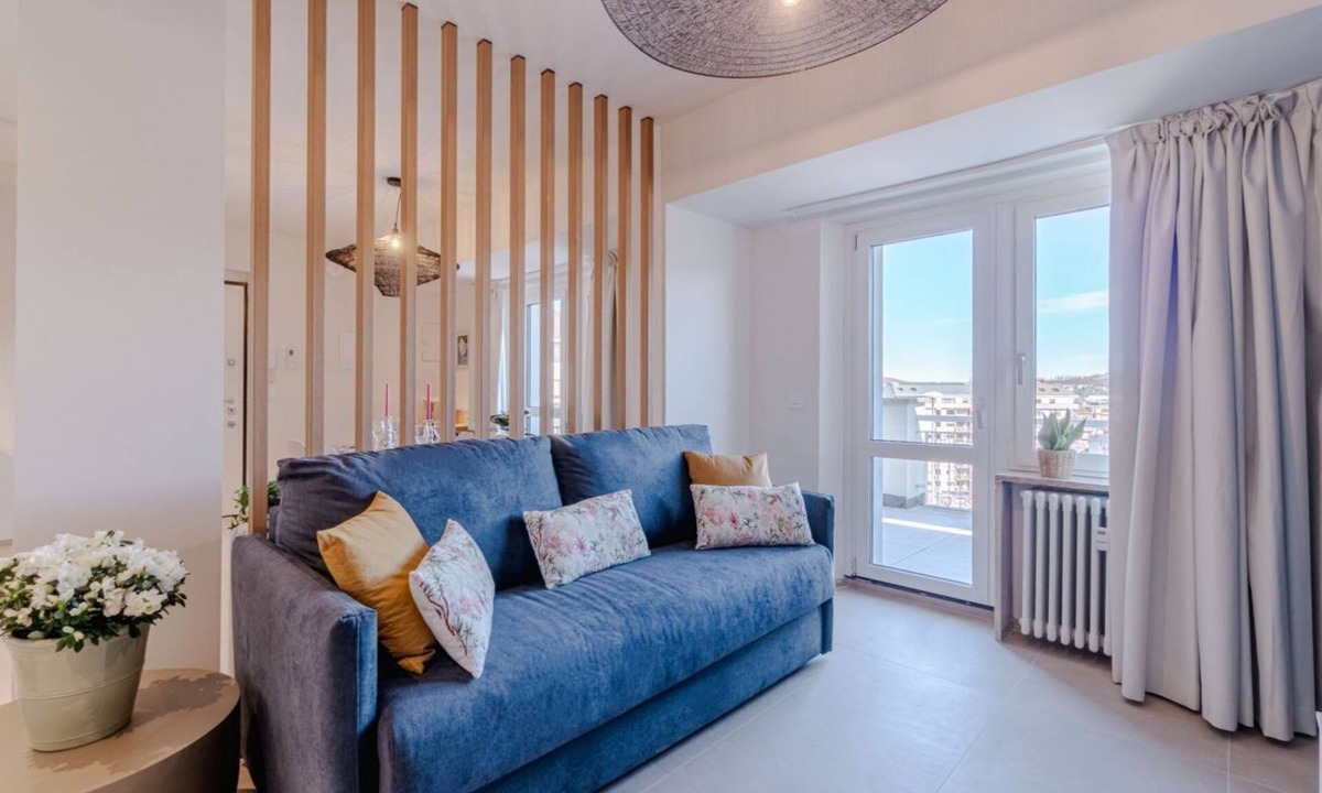 Lingotto Apartment | Beautiful and bright apartment with a spacious terrace, tastefully furnished and perfect for three people. Located just meters from the Carducci metro station, the accommodation is also close to the hospital area (CTO, Molinette, Cellini), Valentino Park