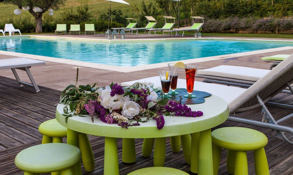 Fossombrone Apartment | Beautiful apartment for 3 people with WIFI, A/C, pool, TV and pets allowed