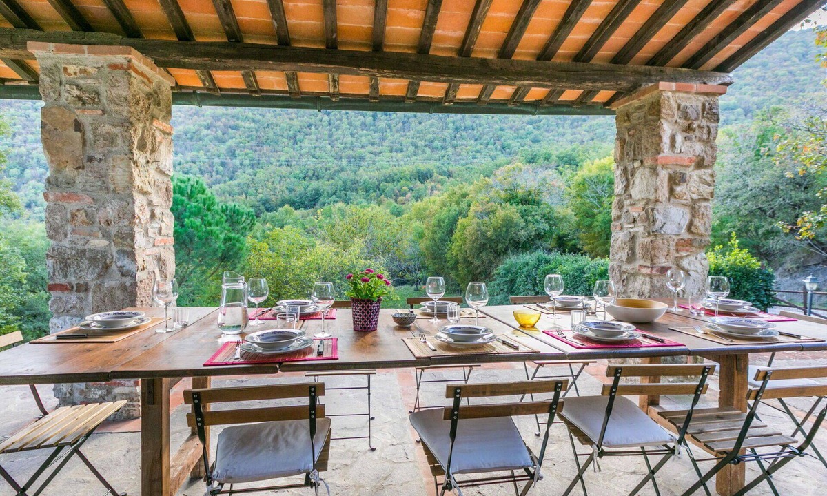 Montieri Apartment | Beautiful apartment for 13 people with WIFI, TV, patio and pets allowed