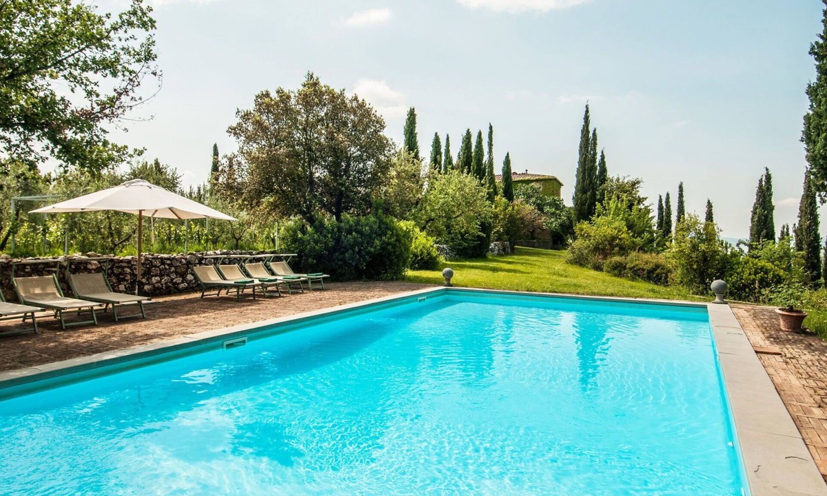 Montalcino Villa | Beautiful private villa for 16 guests with private pool, A/C, WIFI, TV, patio and panoramic view