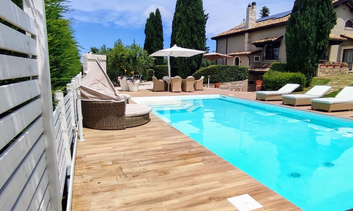 Vasto Villa | Beautiful private villa for 10 guests with WIFI, A/C, private pool, TV and panoramic view