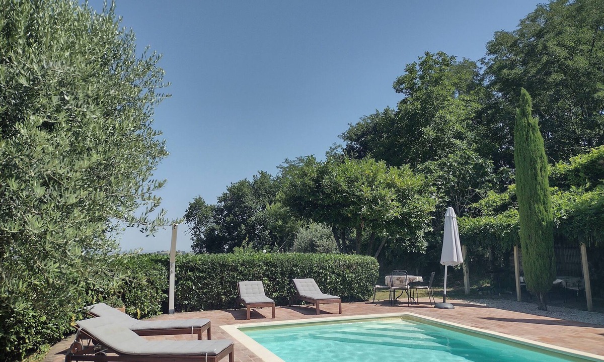 SantʼAngelo in Pontano House | Casa Alta - 4 Bedroom Stunning Views and Villa with Pool in Medieval Hill Town