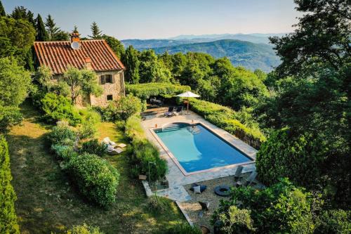 Bivio Lugnano Villa | Casa Isabella - Villa mit Pool und Sauna