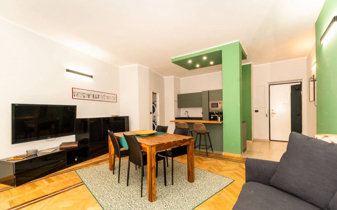 Cit Turin Apartment | CIT TURIN Elegant Apt with panoramic balcony! x4