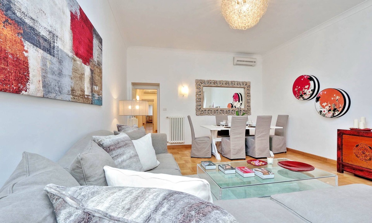 Rione IV Campo Marzio Apartment | Elegant apartment with 3 bedrooms 3 bathrooms Piazza del Popolo