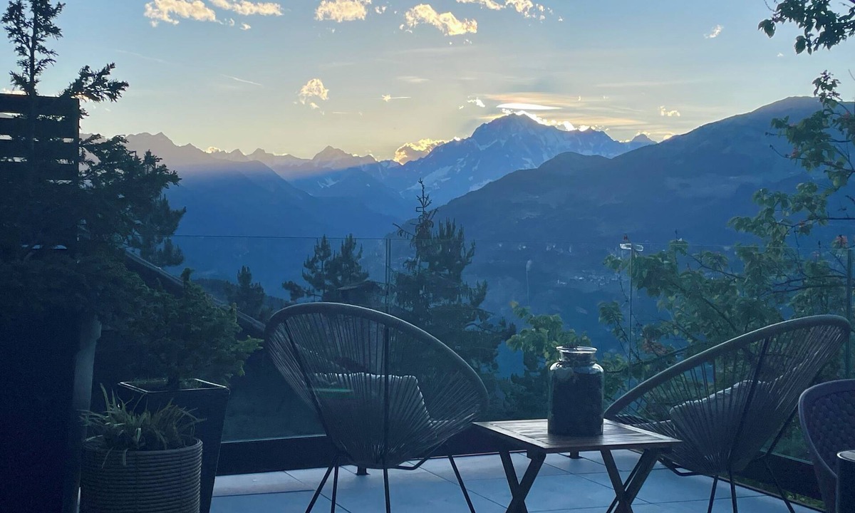 Aymavilles House | Feature Mountain House with Terrace Overview