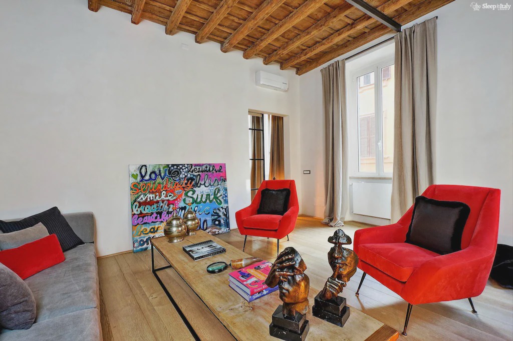 Rione IV Campo Marzio House | Fontanella Borghese Lux Rome