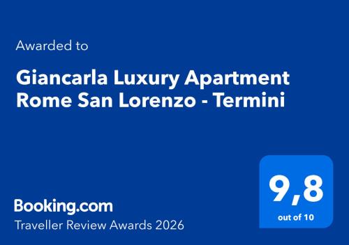 San Lorenzo Apartment | Giancarla Luxury Apartment Rome San Lorenzo - Termini