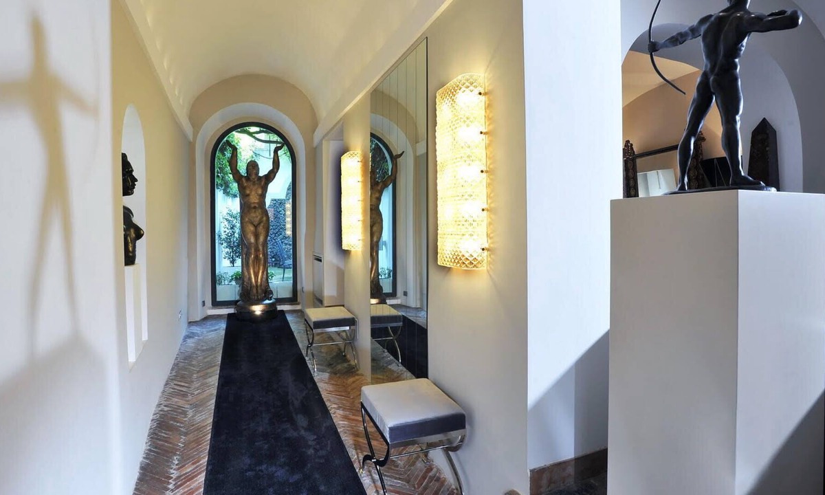 Trastevere Apartment | La Palazzina Santa Dorotea, Splendid Rome Townhouse with Courtyard Garden