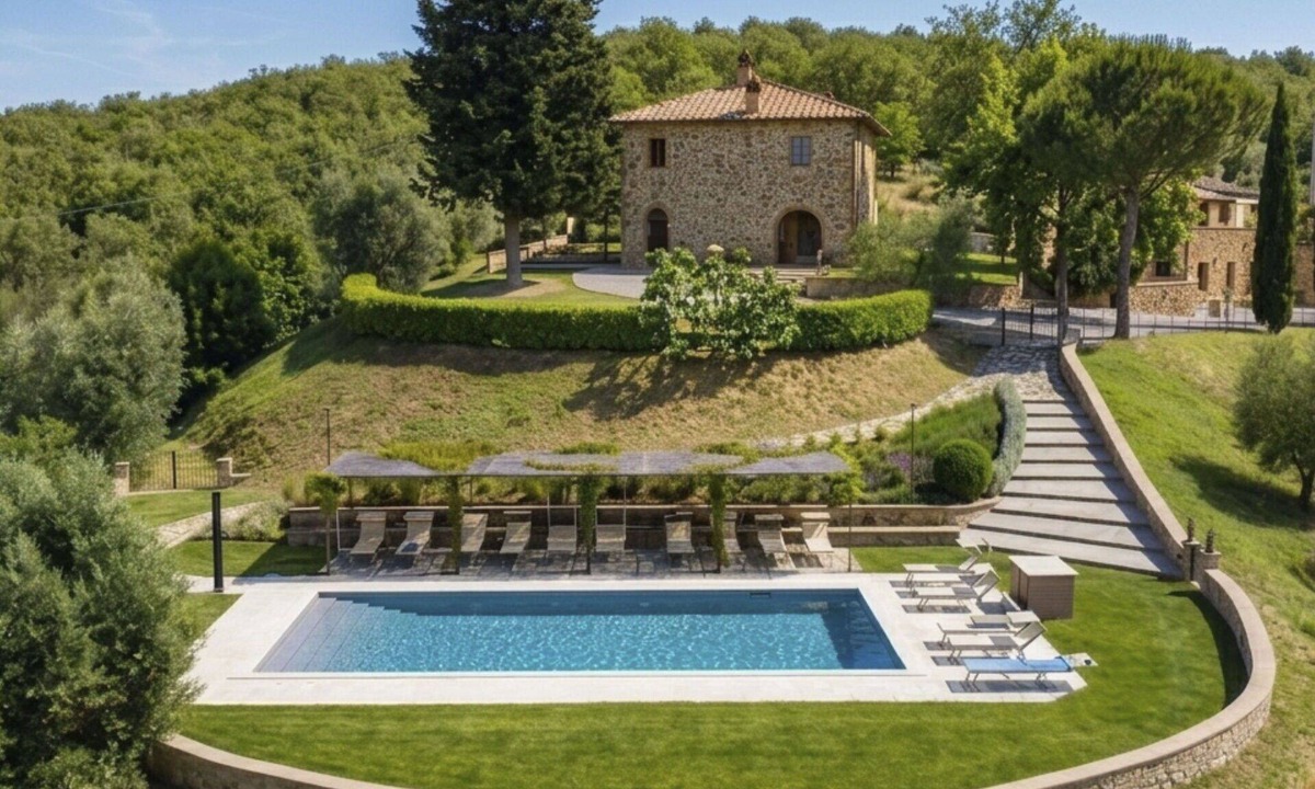 Panicale Apartment | Lovely apartment for 14 guests with A/C, WIFI, private pool, TV, patio and pets allowed
