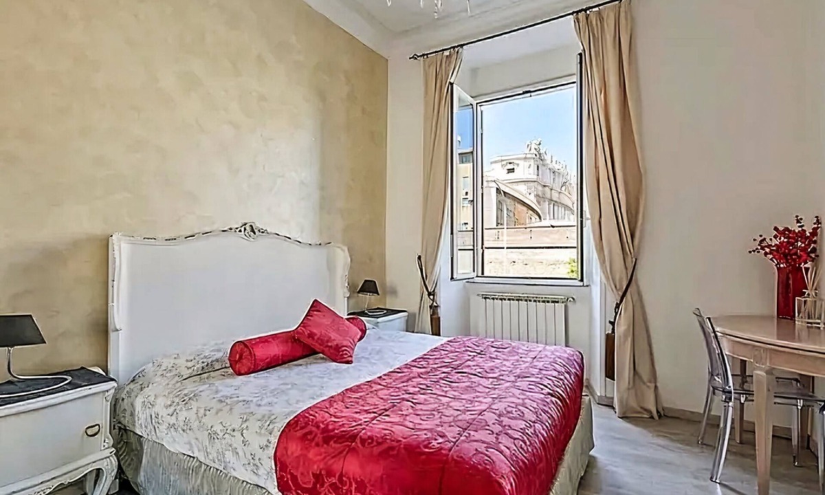 Rione XIV Borgo Apartment | Luxury Designer Rome — St. Peter Dome Views