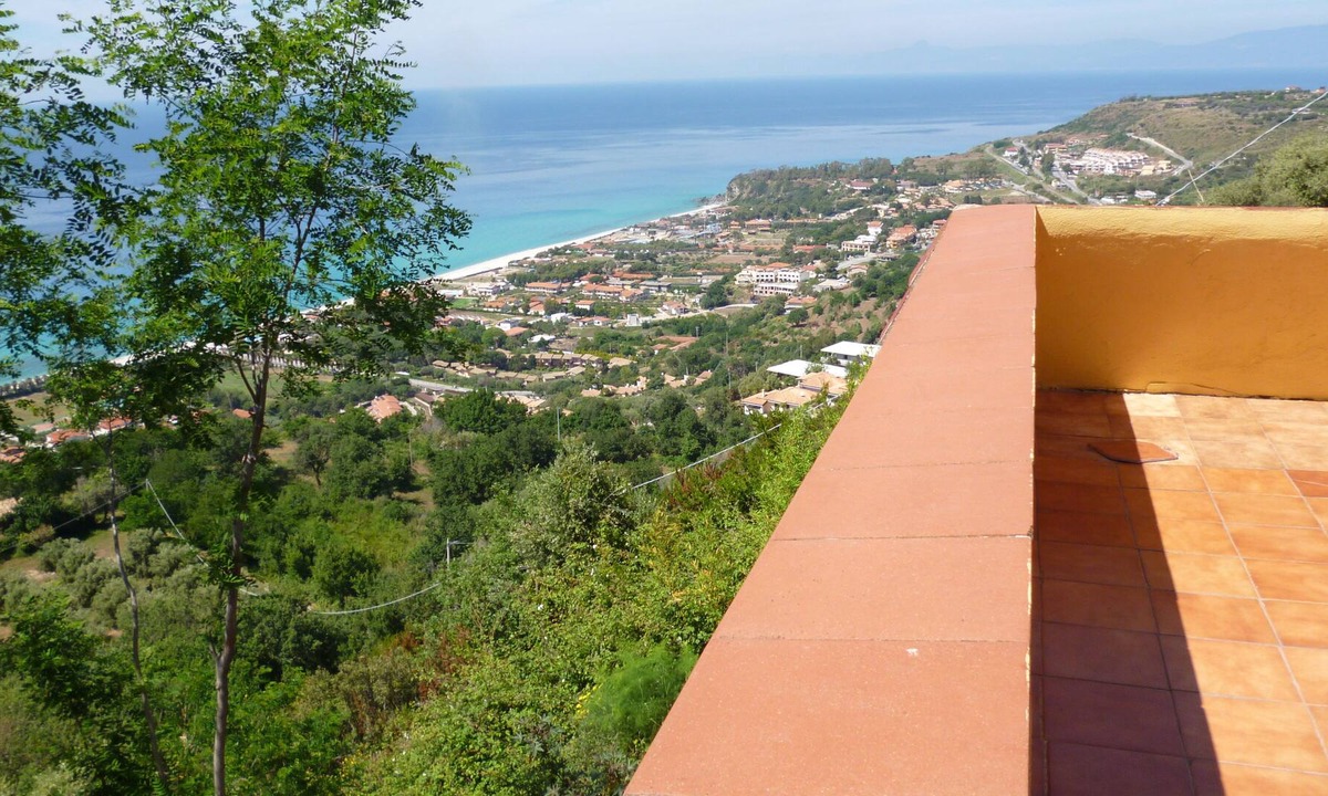 Marina di Zambrone Apartment | magnificent penthouse apartment terrace with sea view Zambrone / Tropea