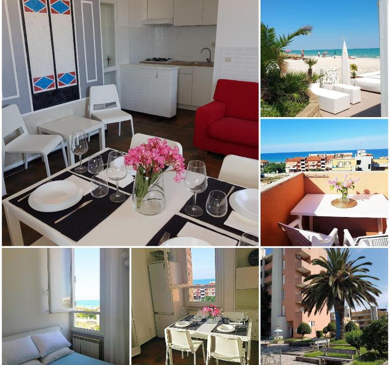 Marotta Apartment | Marotta, 50 mt dal mare, Sea & City Apartments, Sea&Business, Clima, Wi-Fi veloce, parking, 2 camere, 6 letti