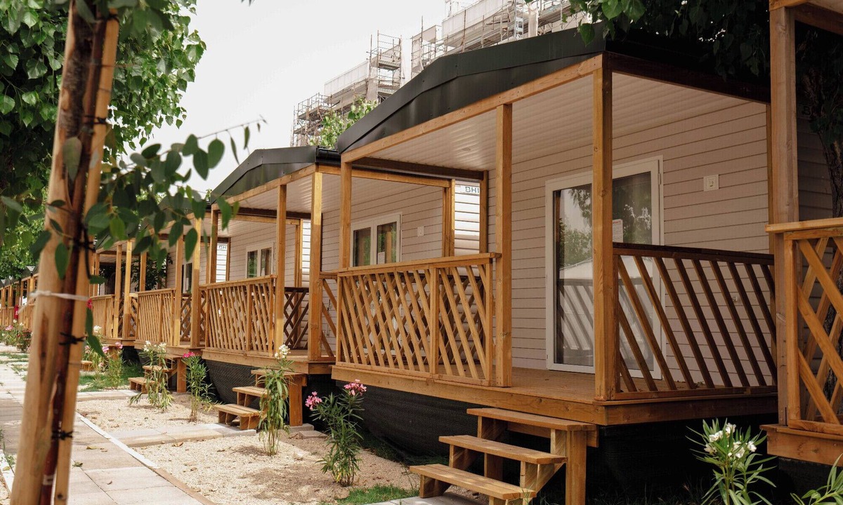 San Salvo Marina House | Mini House with Veranda (Mobile Home Camping) - Pools & Sea | Poseidon Resort