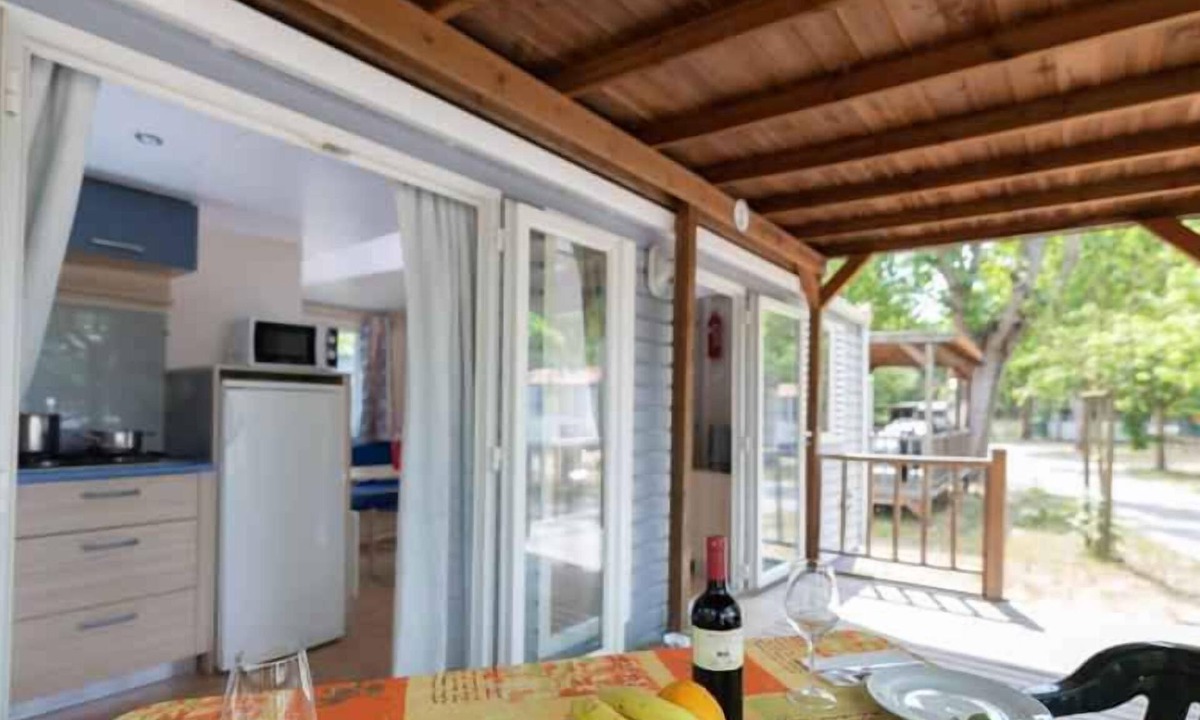 Zadina Pineta House | Mobile home with air conditioning and veranda