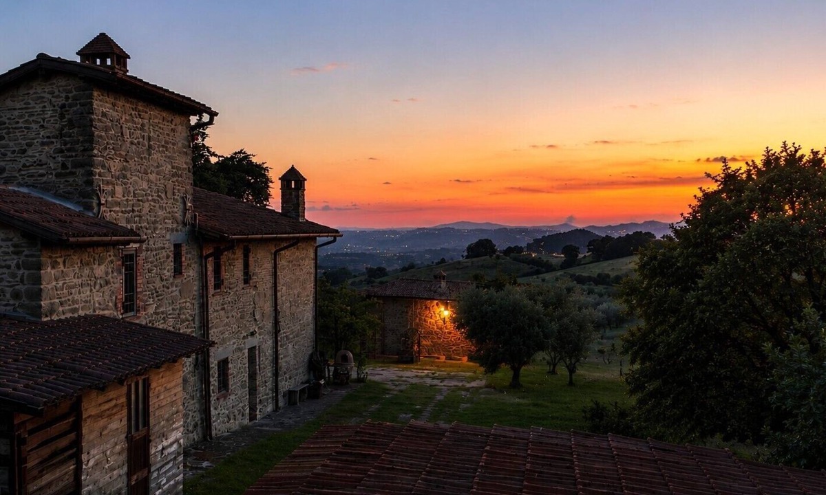 Lidarno Apartment | Palazzo Goduto – Organic Farm Retreat in Umbria, Italy