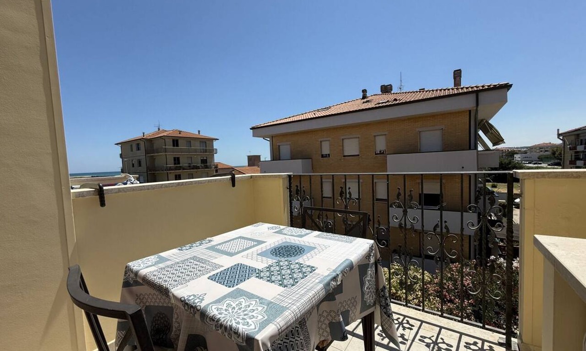 Porto Potenza Picena Apartment | PP15 – Porto Potenza, one-bedroom apartment with sea-view balcony