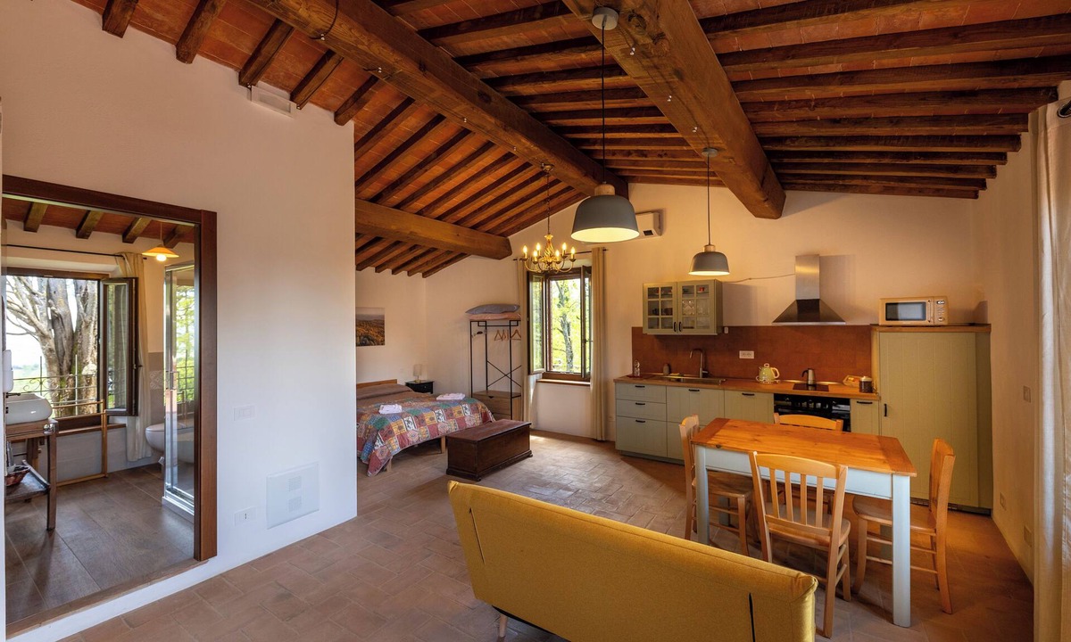 Montalcino Apartment | Private and cozy, rustic-style studio apartment
