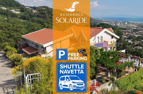 Salerno Apartment | RESIDENCE SOLARIDE apartments, FREE PRIVATE PARKING WITH VIDEOSURVELLIANCE and SHUTTLE SERVICE