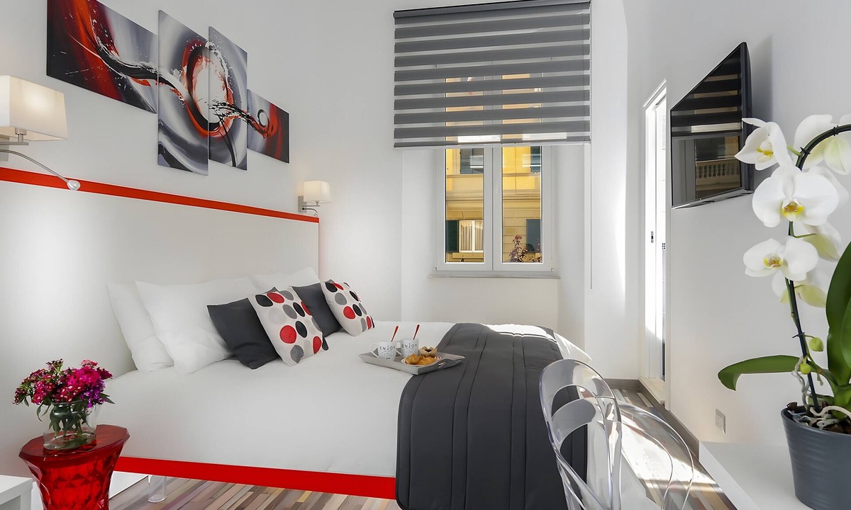 Prati House | Rome's heart center vatican - red double room