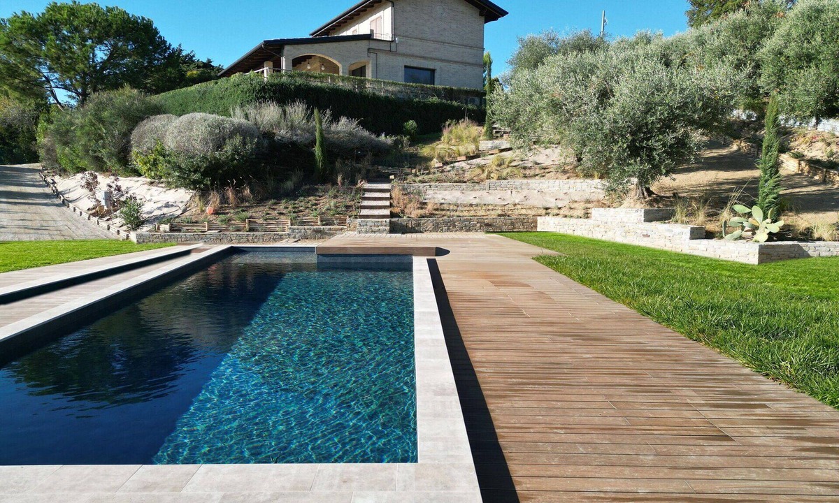 Monteprandone Villa | Stunning private villa for 8 people with private pool, WIFI, A/C, TV and panoramic view