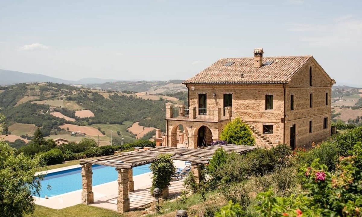 Smerillo Villa | Villa Broadlea - Pirvate Pool & Amazing Landscape View