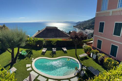 Recco Villa | "Villa degli Ulivi" Exclusive Villa with Private Pool and Sea view