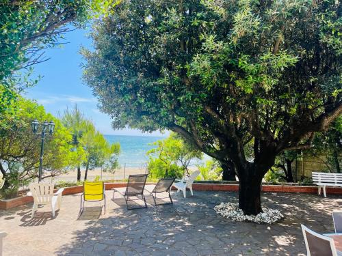 Fondi Villa | Villa GREG stupenda casa sulla spiaggia con accesso diretto al mare