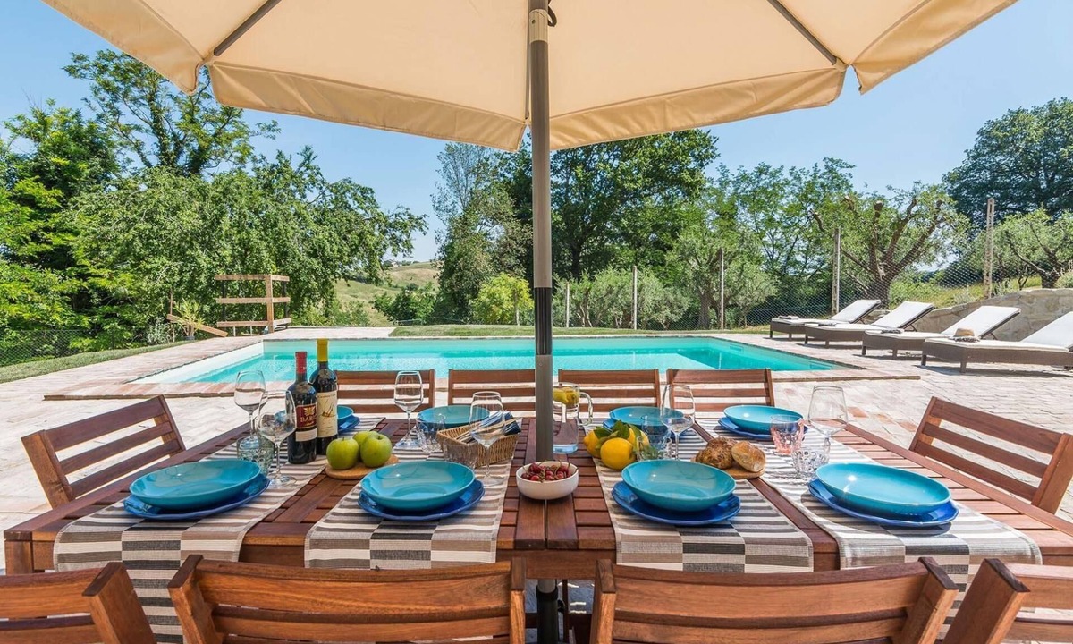 Massa Fermana Villa | Villa Malu - Private villa, 3 bedrooms, pool, A/C, wifi, Marche