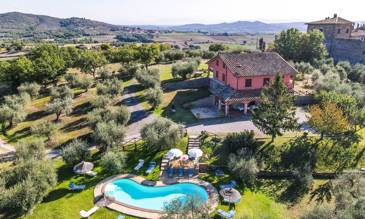 Panicale Villa | Villa with private pool, air conditioning 20km from Trasimeno lake and Perugia