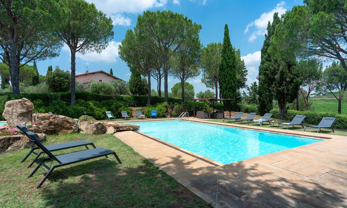 Grosseto Villa | Wonderful villa with sauna, WIFI, private pool, A/C, hot tub, terrace and panoramic view