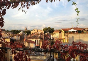In Trastevere, the heart of Rome, romantic loft central and cheap