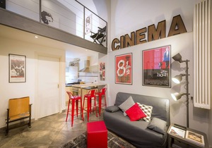 Loft Cinema. Originality and design a stone's throw from the Mole Antonelliana
