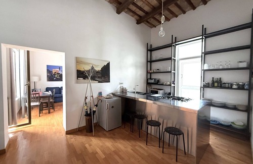 Rione IV Campo Marzio Apartment | Croce Palace unit 7 - Double Private Terrace/a few minutes from Spanish steps