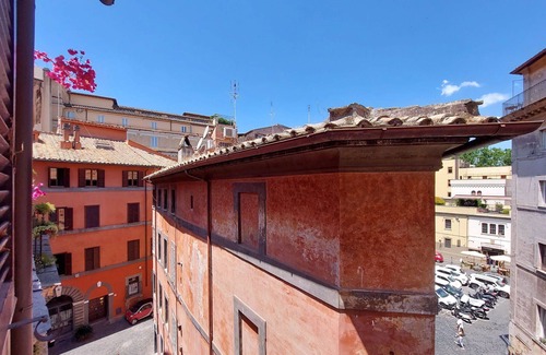 Rione V Ponte Apartment | Di Panico, Magical Navona Duplex With Terrace By Halldis