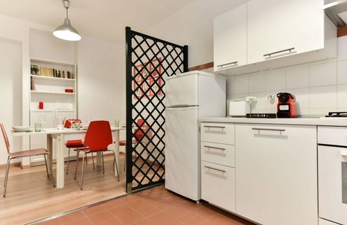 Vatican Apartment | Red & White Vatican Apartment