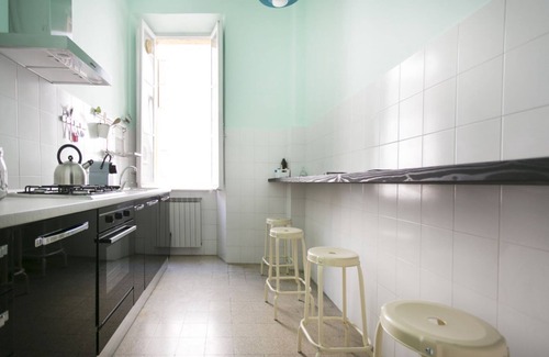Trastevere Apartment | TrastevereHome - San Cosimato View on Trastevere Square