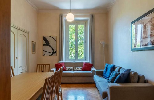 Rione IV Campo Marzio Apartment | 110 m² Apartment ∙ 3 bedrooms ∙ 6 guests