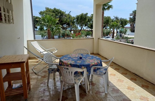 Grottammare Apartment | Apartment 1st row sea with beautiful terrace