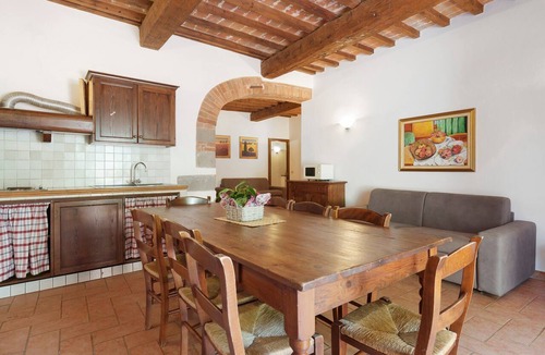 Loro Ciuffenna Apartment | Apartment 7 with Terrace - La Ferriera Residence with Pool