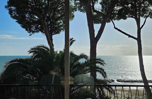 Gaeta Apartment | Apartment below with parking and private beach.