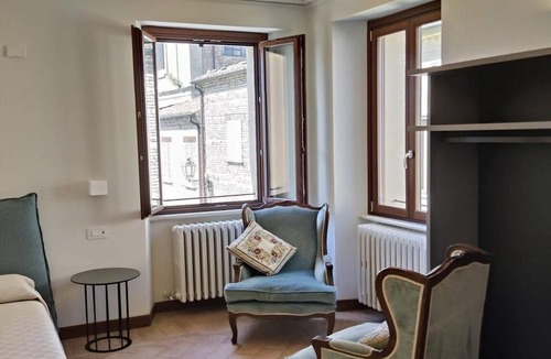 Pesaro Apartment | Apartment in a village with swimming pool