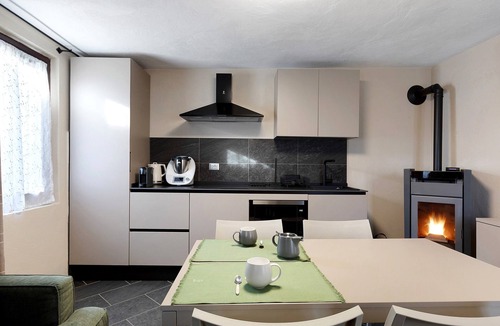 Gignod Apartment | Apartment 'Karen The Ski House' with Mountain View, Shared Garden and Wi-Fi